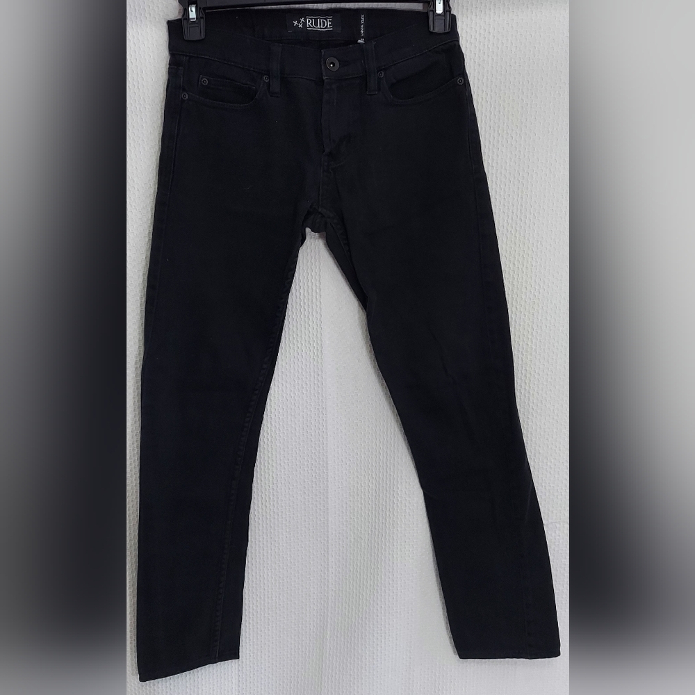 Rude Boys Black Denim Jeans